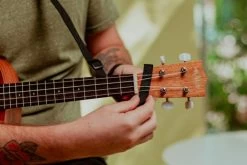 Levy's Ukulele Hook Strap In Black -Professional Guitar Store 534282 1661434075854