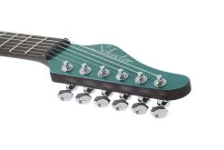 Schecter Aaron Marshall AM-6 Signature Electric Guitar In Arctic Jade -Professional Guitar Store 534793 Schecter Aaron Marshall AM 6 Headstock