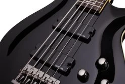 Schecter Omen-5 Bass Guitar In Gloss Black 12 Schecter Omen-5 Bass Guitar In Gloss Black -Professional Guitar Store 54047 tmpB93B