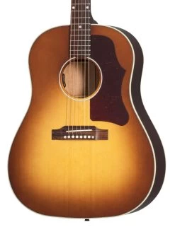 Gibson J-45 50s Faded Electro Acoustic Guitar In Faded Sunburst