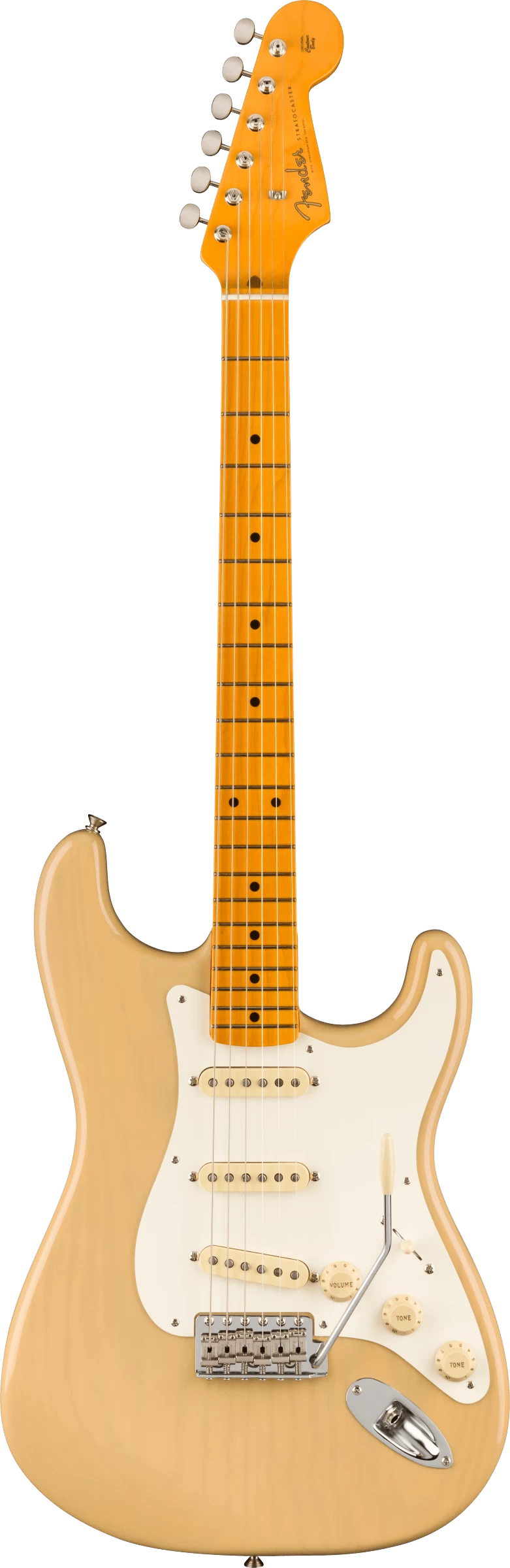 Fender American Vintage II 1957 Stratocaster Electric Guitar In Vintage Blonde 2 Fender American Vintage II 1957 Stratocaster Electric Guitar In Vintage Blonde - Image 2