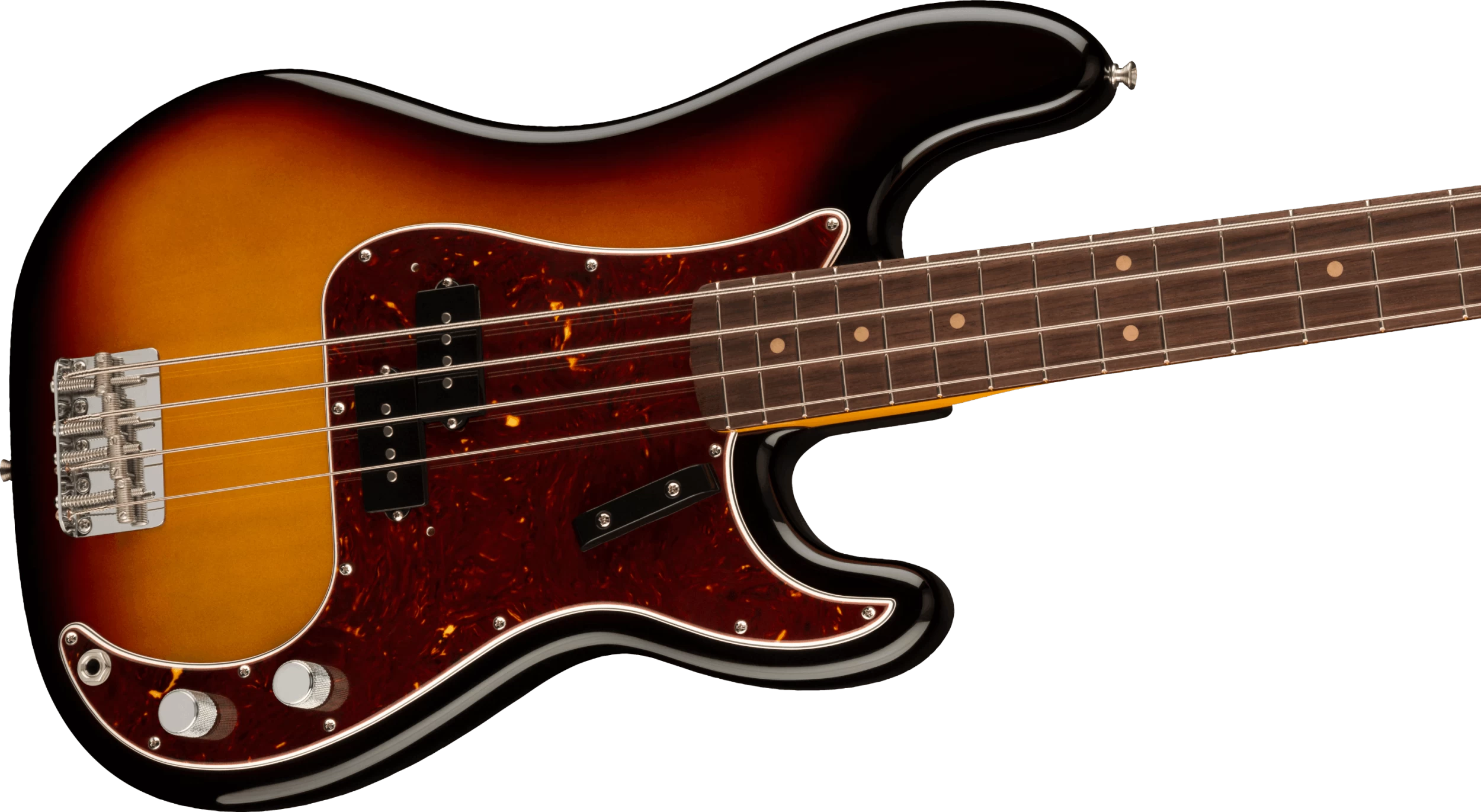 Fender American Vintage II 1960 Precision Bass In 3-Colour Sunburst 4 Fender American Vintage II 1960 Precision Bass In 3-Colour Sunburst - Image 4