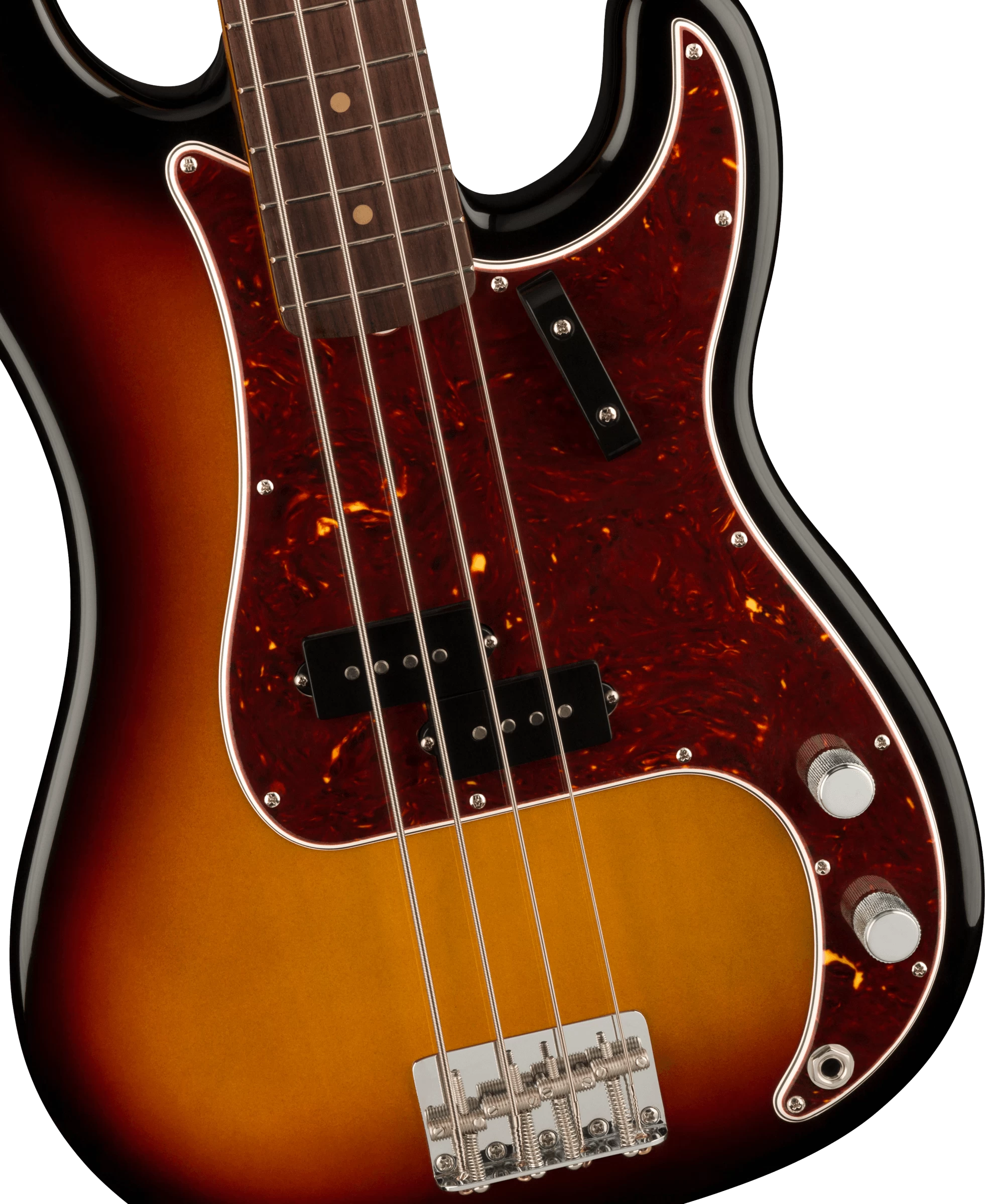 Fender American Vintage II 1960 Precision Bass In 3-Colour Sunburst 5 Fender American Vintage II 1960 Precision Bass In 3-Colour Sunburst - Image 5