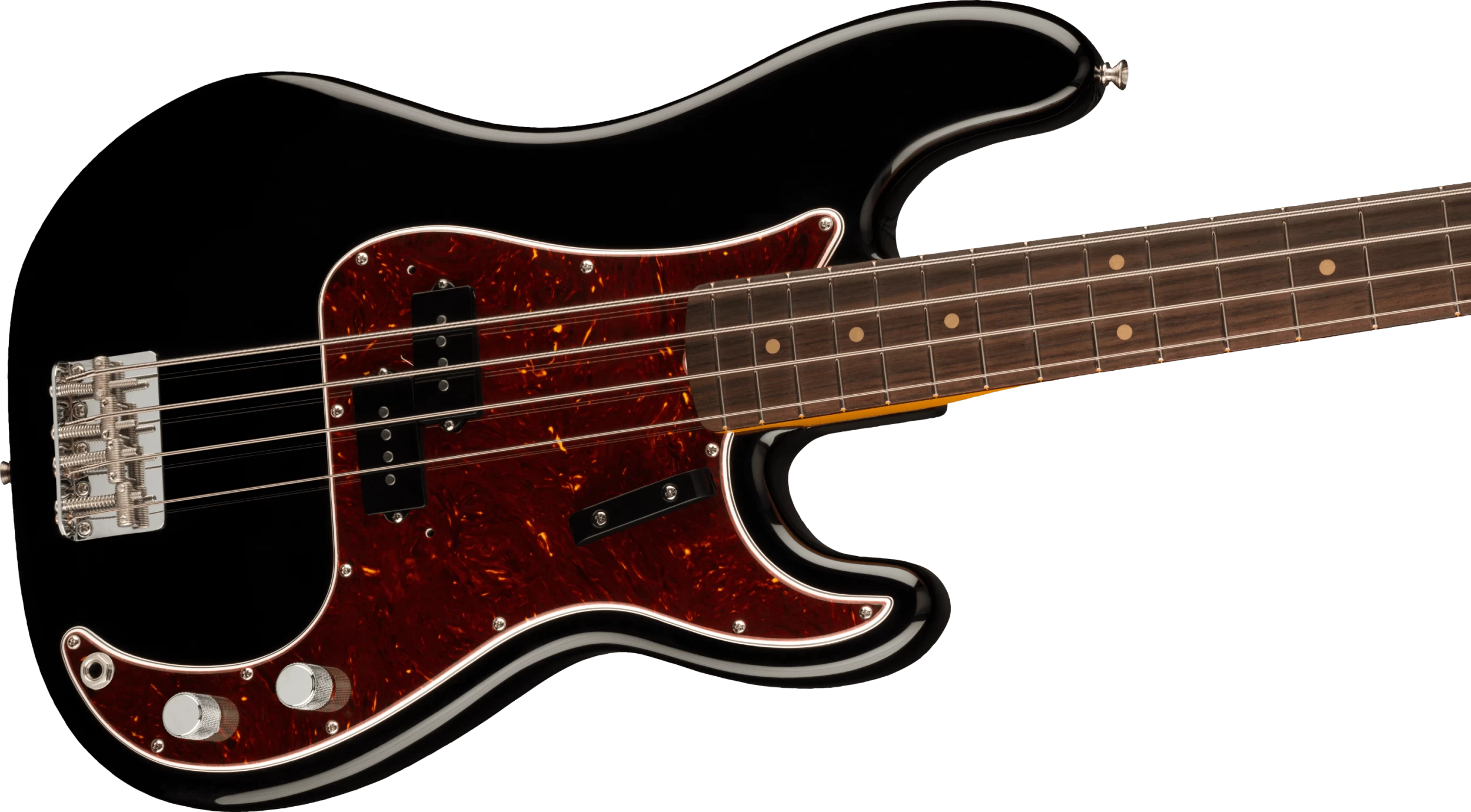 Fender American Vintage II 1960 Precision Bass In Black 4 Fender American Vintage II 1960 Precision Bass In Black - Image 4