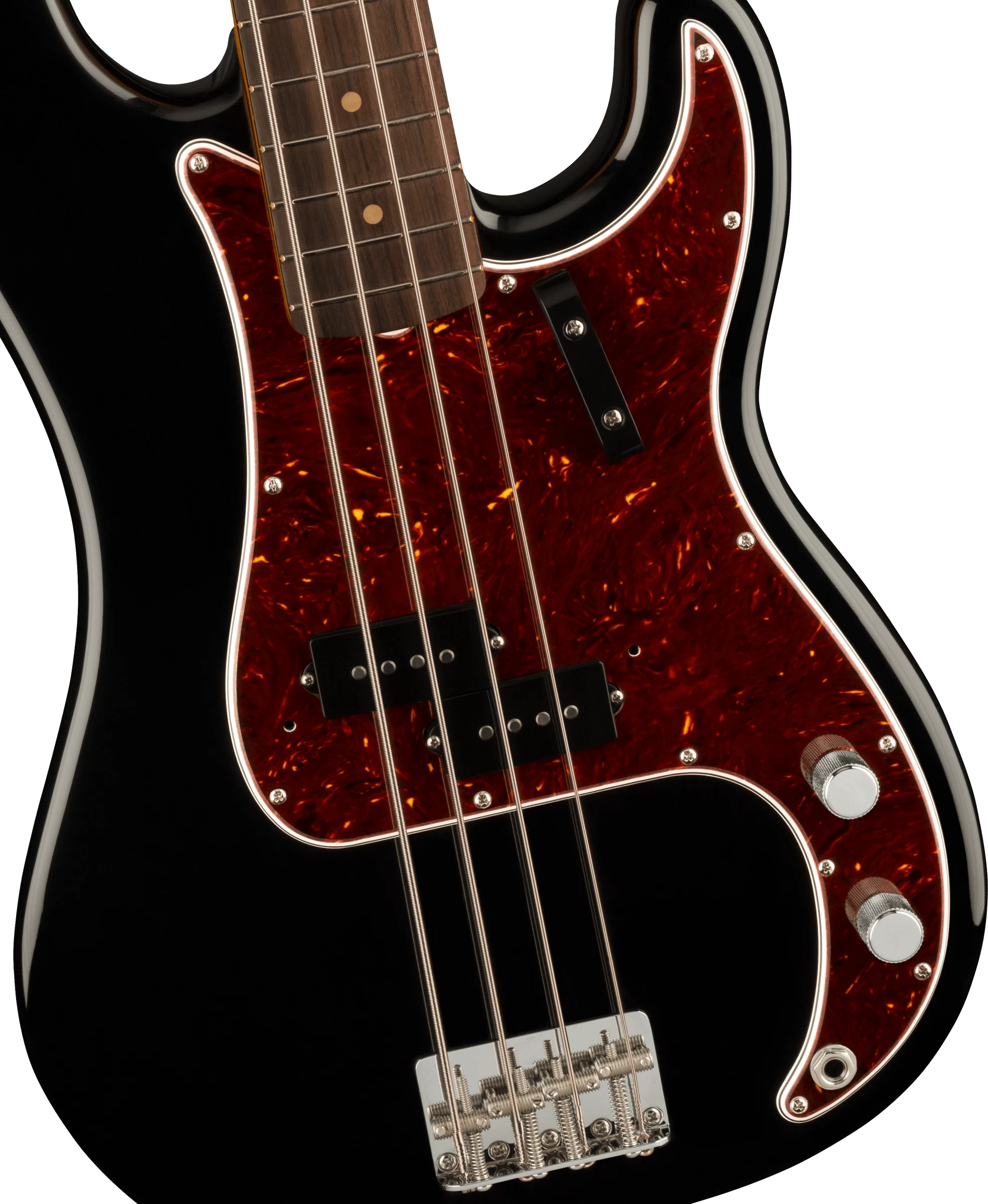 Fender American Vintage II 1960 Precision Bass In Black 5 Fender American Vintage II 1960 Precision Bass In Black - Image 5