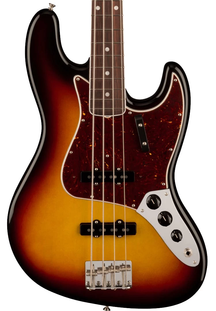Fender American Vintage II 1966 Jazz Bass In 3-Colour Sunburst 1 Fender American Vintage II 1966 Jazz Bass In 3-Colour Sunburst