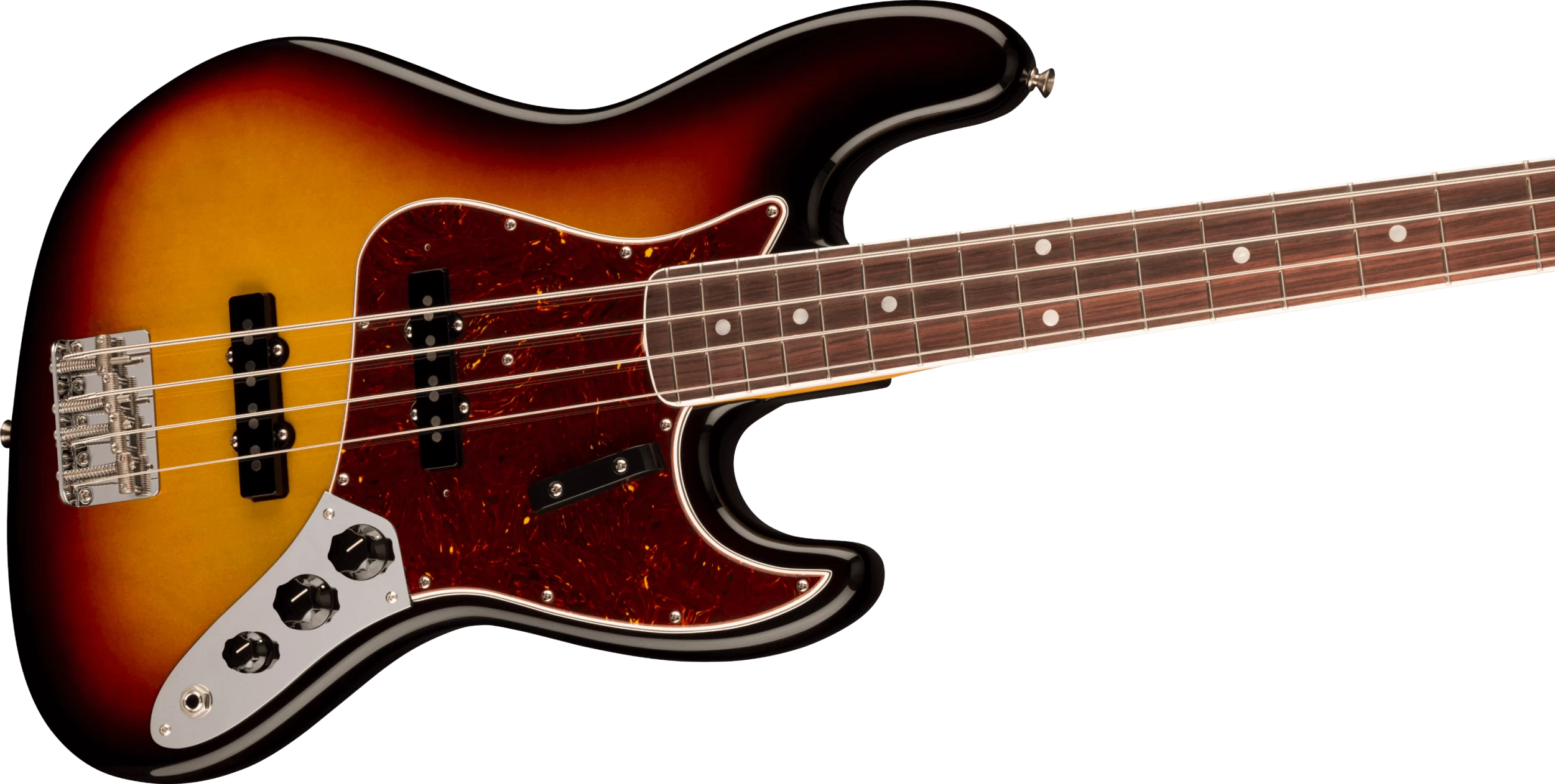 Fender American Vintage II 1966 Jazz Bass In 3-Colour Sunburst 4 Fender American Vintage II 1966 Jazz Bass In 3-Colour Sunburst - Image 4