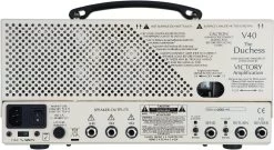Victory V40 The Duchess EL34 Valve Guitar Amp Head -Professional Guitar Store 63120 V40H back CUT 72 1800