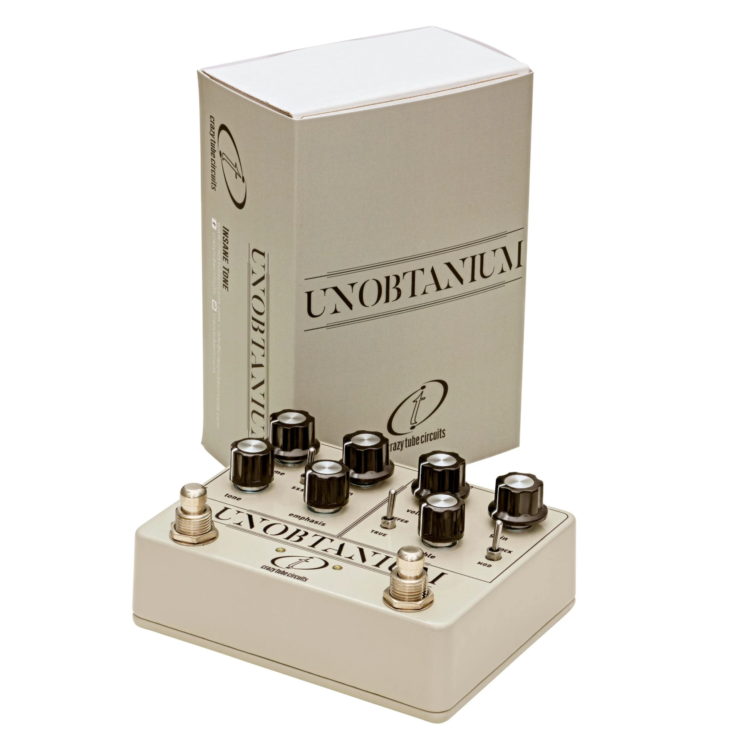 Crazy Tube Circuits Unobtanium Dual Overdrive Pedal 3 Crazy Tube Circuits Unobtanium Dual Overdrive Pedal - Image 3