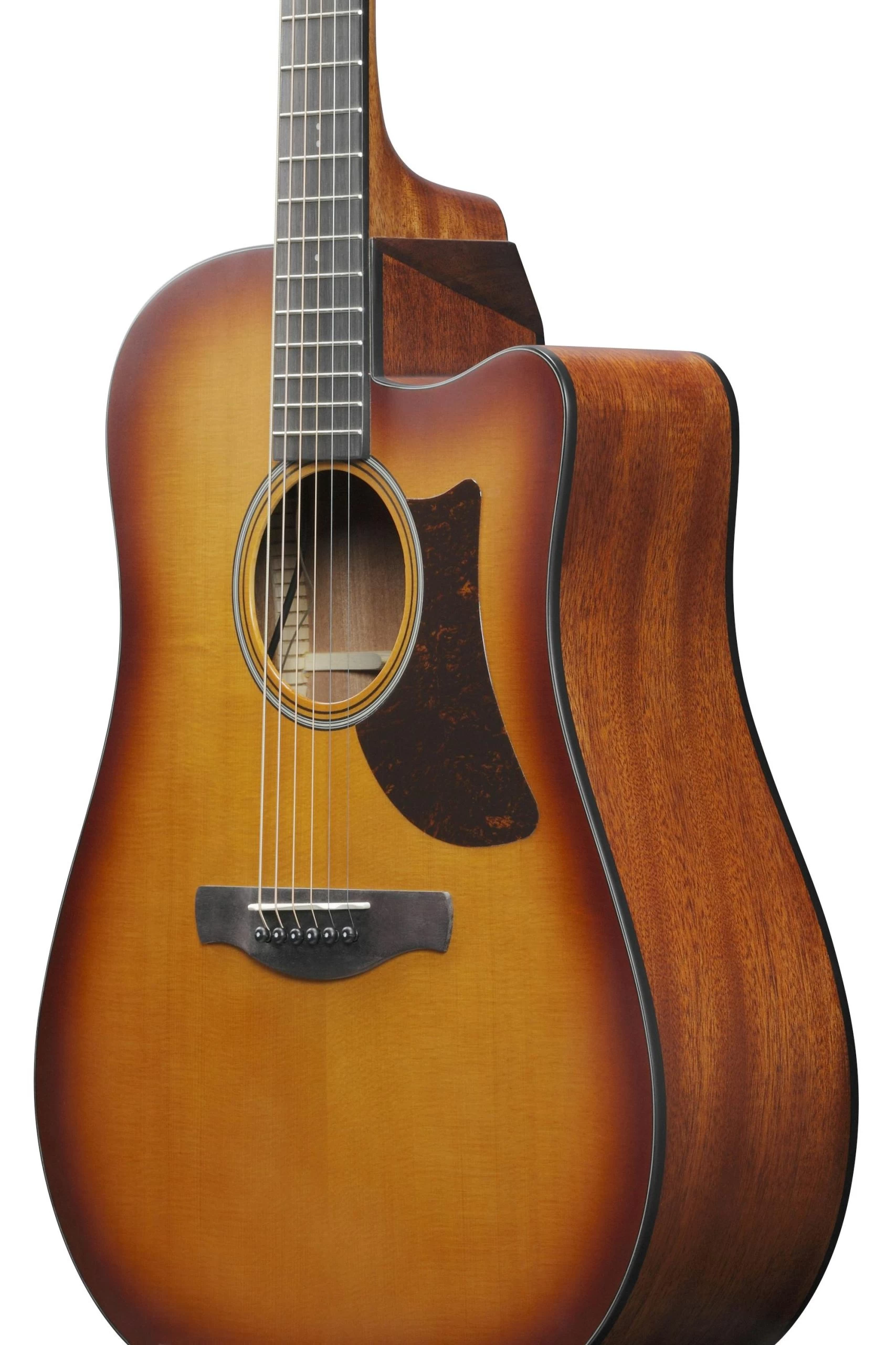 Ibanez AAD50CE-LBS Electro Acoustic Guitar In Light Brown Sunburst Low Gloss 5 Ibanez AAD50CE-LBS Electro Acoustic Guitar In Light Brown Sunburst Low Gloss - Image 5
