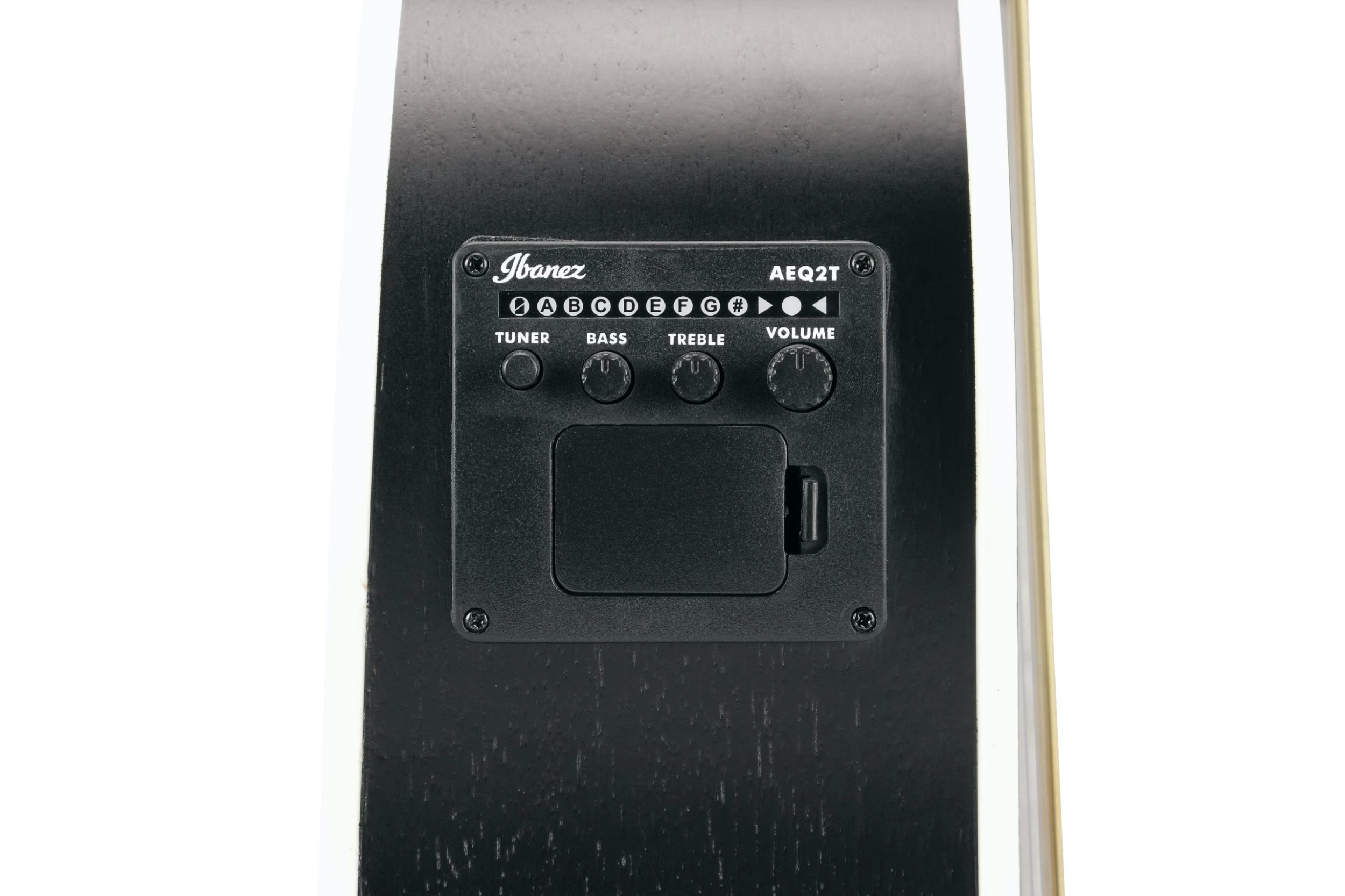 Ibanez AEG7MH-WK Electro Acoustic Guitar In Withered Black 8 Ibanez AEG7MH-WK Electro Acoustic Guitar In Withered Black - Image 8