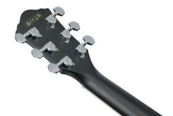 Ibanez AEG7MH-WK Electro Acoustic Guitar In Withered Black 20 Ibanez AEG7MH-WK Electro Acoustic Guitar In Withered Black -Professional Guitar Store AEG7MH WK Ibanez AEG7MH WK Electro Acoustic Guitar Withered Black Headstock Back