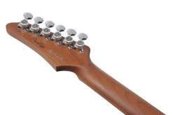 Ibanez AZ2407F-BSR Prestige Electric Guitar In Brownish Sphalerite -Professional Guitar Store AZ2407F BSR Ibanez AZ2407F BSR Prestige Electric Guitar Brownish Sphalerite Headstock Back