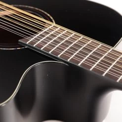 B Stock : Alvarez AD6012CEBK Artist Series Dreadnought 12-String Electro Acoustic Guitar In Gloss Black -Professional Guitar Store B AD6012CEB 0004 B AD6012CEB 0004 13 1