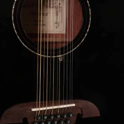 B Stock : Alvarez AD6012CEBK Artist Series Dreadnought 12-String Electro Acoustic Guitar In Gloss Black -Professional Guitar Store B AD6012CEB 0004 B AD6012CEB 0004 4 1