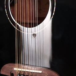 B Stock : Alvarez AD6012CEBK Artist Series Dreadnought 12-String Electro Acoustic Guitar In Gloss Black -Professional Guitar Store B AD6012CEB 0004 B AD6012CEB 0004 6 1