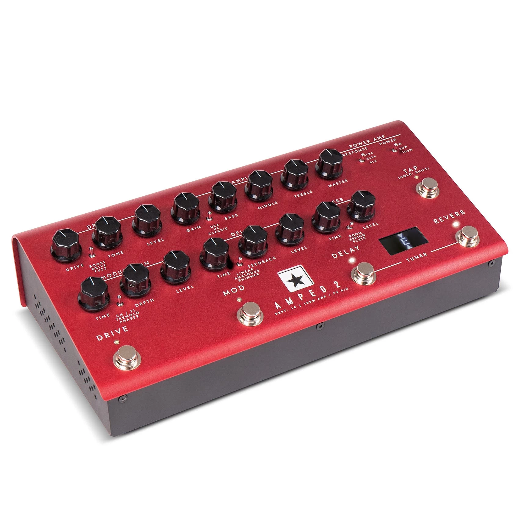 Blackstar Dept. 10 Amped 2 100w Amp & Effects Rig Pedal 2 Blackstar Dept. 10 Amped 2 100w Amp & Effects Rig Pedal - Image 2