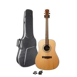 Eastcoast D1 Solid Top Acoustic Starter Pack With Accessories