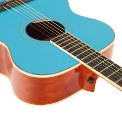 Eastcoast G1 Blueberry Blue Acoustic Starter Pack With Accessories -Professional Guitar Store BUN EC G1 BB 11