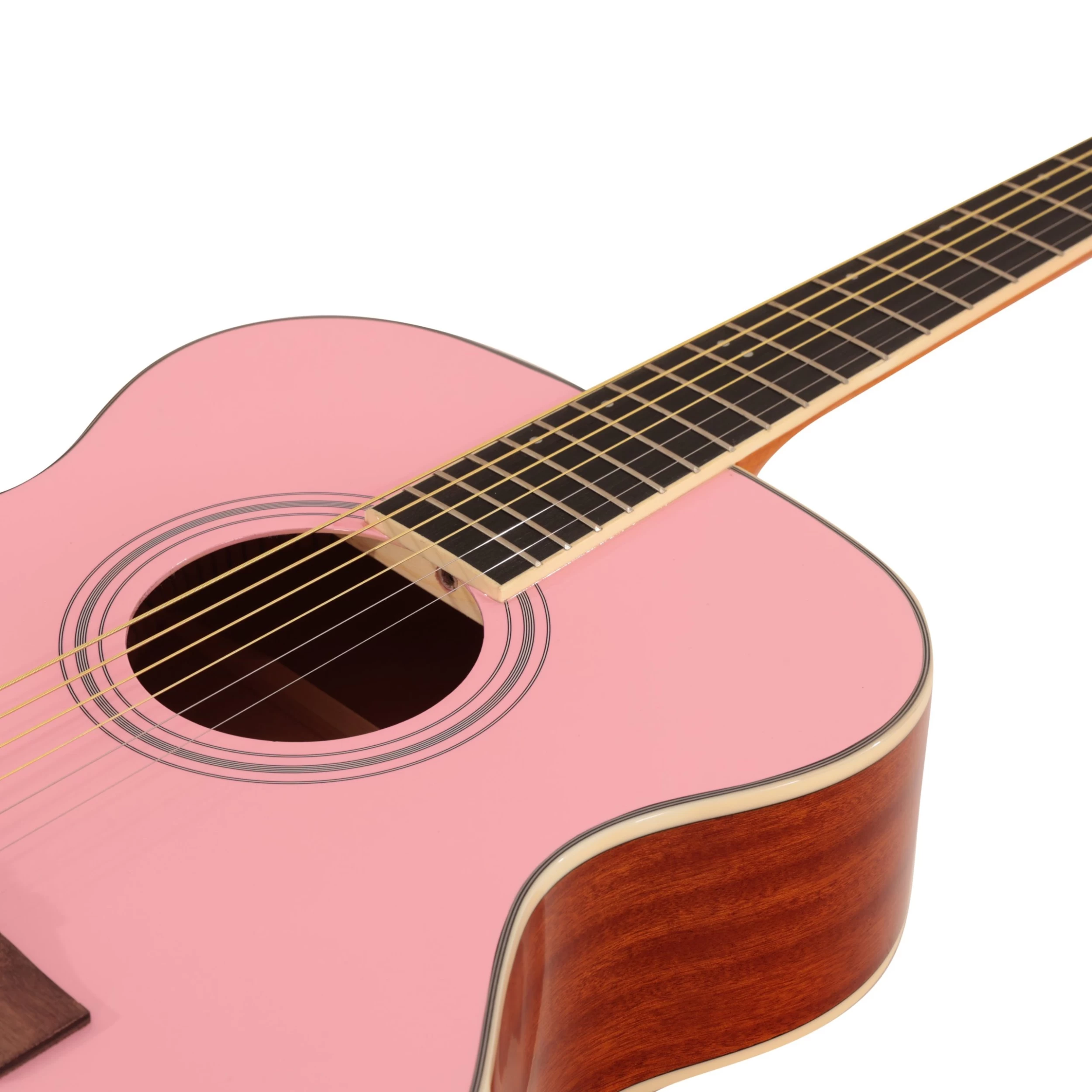 Eastcoast G1 Watermelon Pink Acoustic Starter Pack With Accessories 11 Eastcoast G1 Watermelon Pink Acoustic Starter Pack With Accessories - Image 11