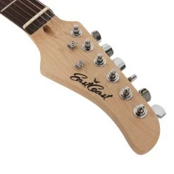 EastCoast ST1 Vintage White Electric Guitar Starter Pack With 10W Amp & Accessories -Professional Guitar Store BUN EC GS100 AWT10 12 1