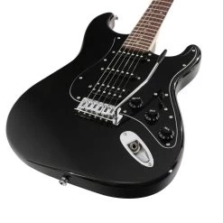 EastCoast ST2 HSS Black Metallic Electric Guitar Starter Pack With 10W Amp & Accessories -Professional Guitar Store BUN EC GS100H BKM10 477393 EC GS100H BKM 4 1