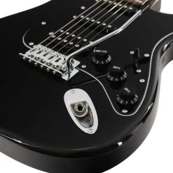 EastCoast ST2 HSS Black Metallic Electric Guitar Starter Pack With 10W Amp & Accessories -Professional Guitar Store BUN EC GS100H BKM10 477395 EC GS100H BKM 6 1