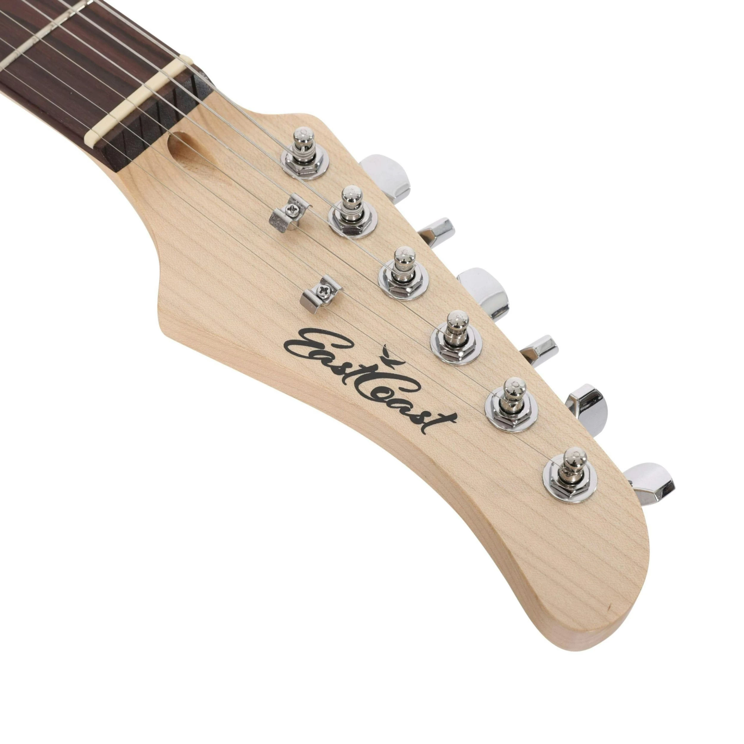 EastCoast ST2 HSS Slick Silver Electric Guitar Starter Pack With 10W Amp & Accessories 13 EastCoast ST2 HSS Slick Silver Electric Guitar Starter Pack With 10W Amp & Accessories - Image 13