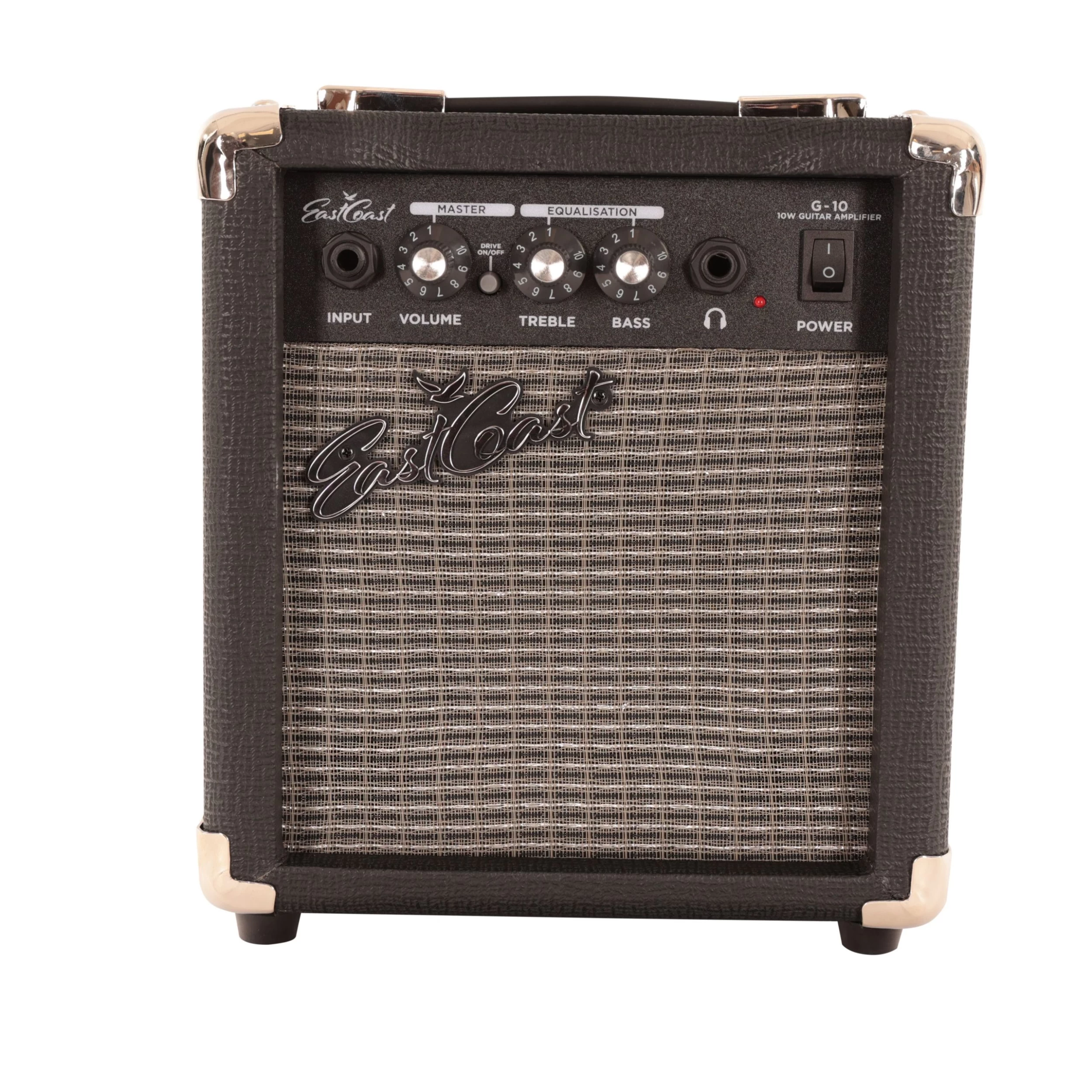 EastCoast ST2 HSS Slick Silver Electric Guitar Starter Pack With 10W Amp & Accessories 3 EastCoast ST2 HSS Slick Silver Electric Guitar Starter Pack With 10W Amp & Accessories - Image 3