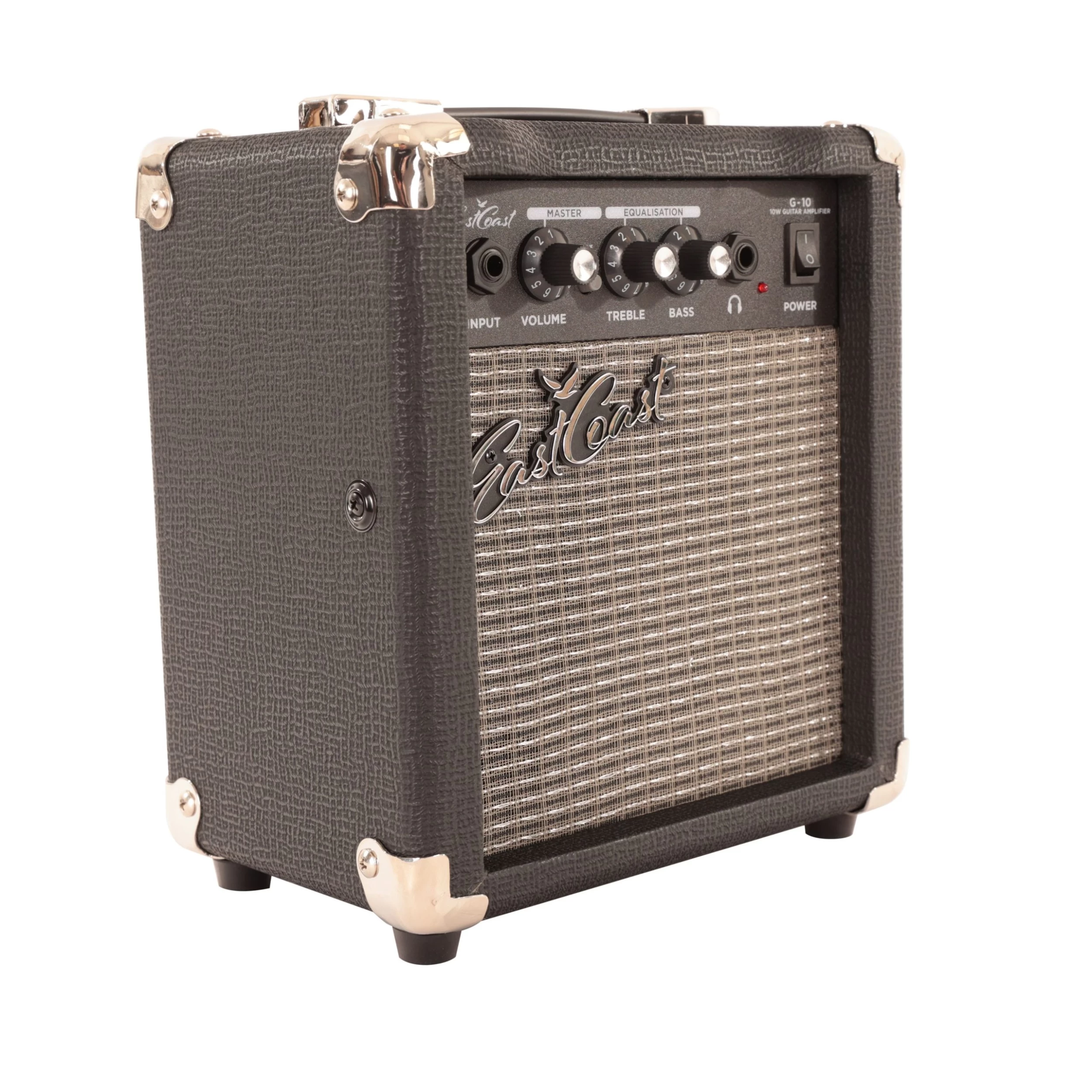 EastCoast ST2 HSS Slick Silver Electric Guitar Starter Pack With 10W Amp & Accessories 14 EastCoast ST2 HSS Slick Silver Electric Guitar Starter Pack With 10W Amp & Accessories - Image 14