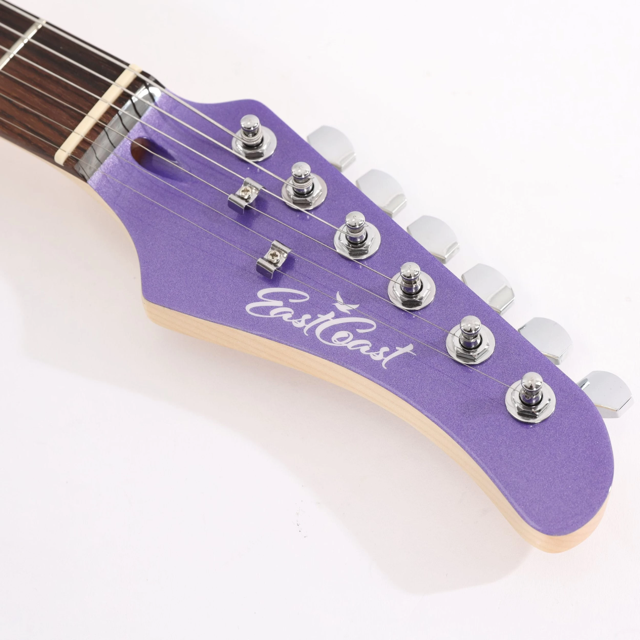 EastCoast HM1 Metallic Purple Electric Guitar Starter Pack With 10W Amp & Accessories 12 EastCoast HM1 Metallic Purple Electric Guitar Starter Pack With 10W Amp & Accessories - Image 12