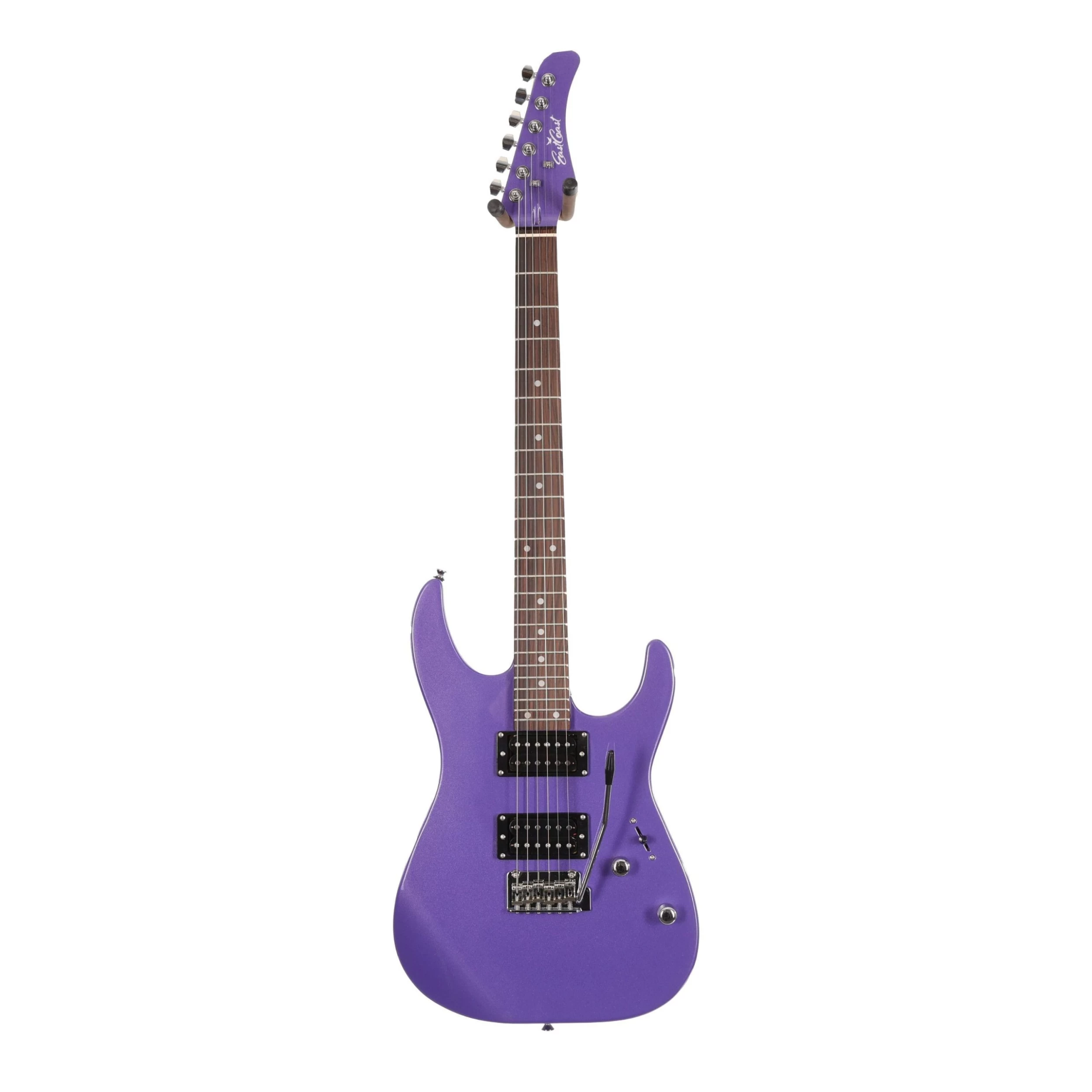 EastCoast HM1 Metallic Purple Electric Guitar Starter Pack With 10W Amp & Accessories 7 EastCoast HM1 Metallic Purple Electric Guitar Starter Pack With 10W Amp & Accessories - Image 7