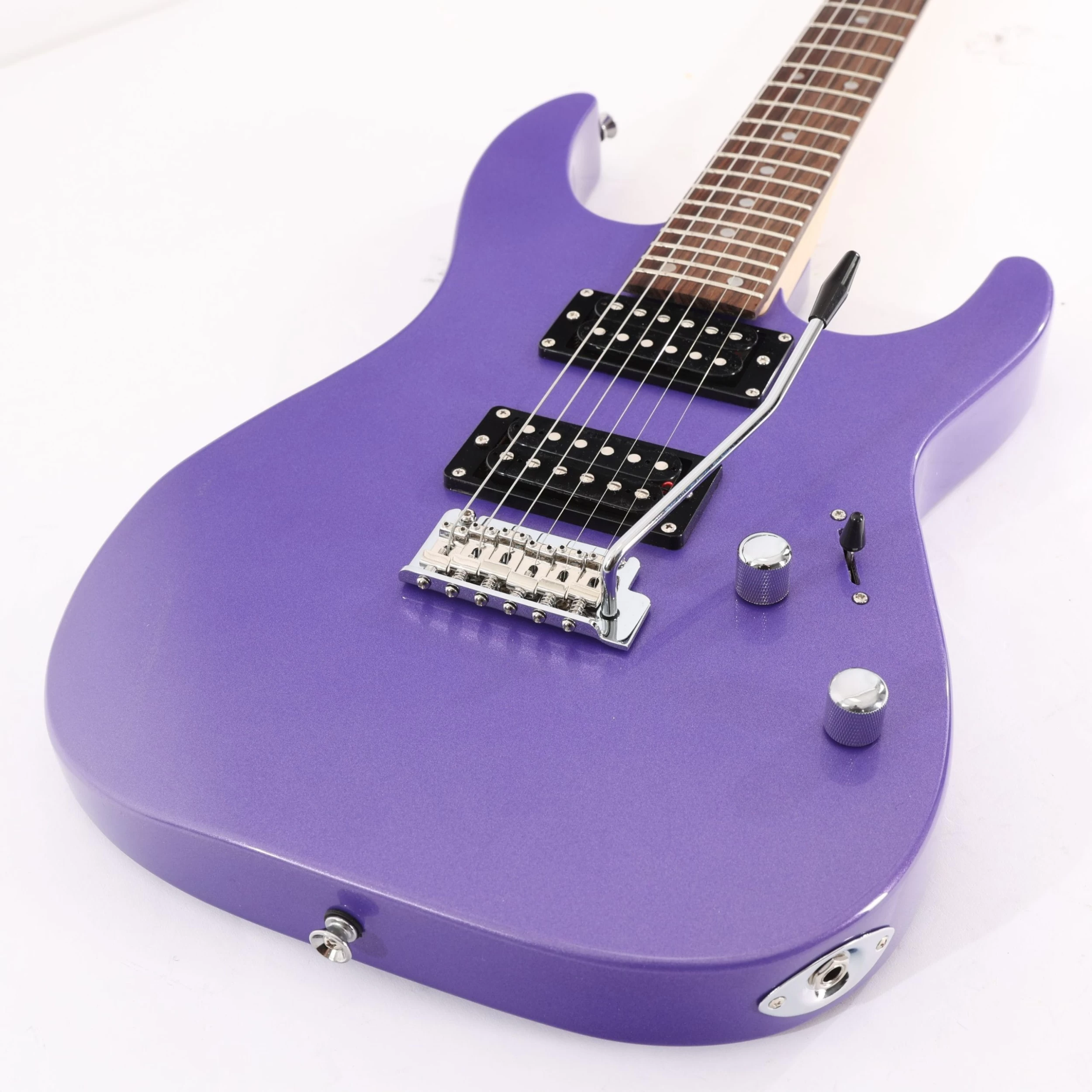 EastCoast HM1 Metallic Purple Electric Guitar Starter Pack With 10W Amp & Accessories 9 EastCoast HM1 Metallic Purple Electric Guitar Starter Pack With 10W Amp & Accessories - Image 9