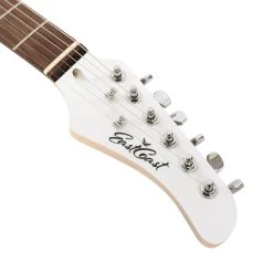 EastCoast HM1 White Electric Guitar Starter Pack With 10W Amp & Accessories -Professional Guitar Store BUN EC HM1 WH10 12 1