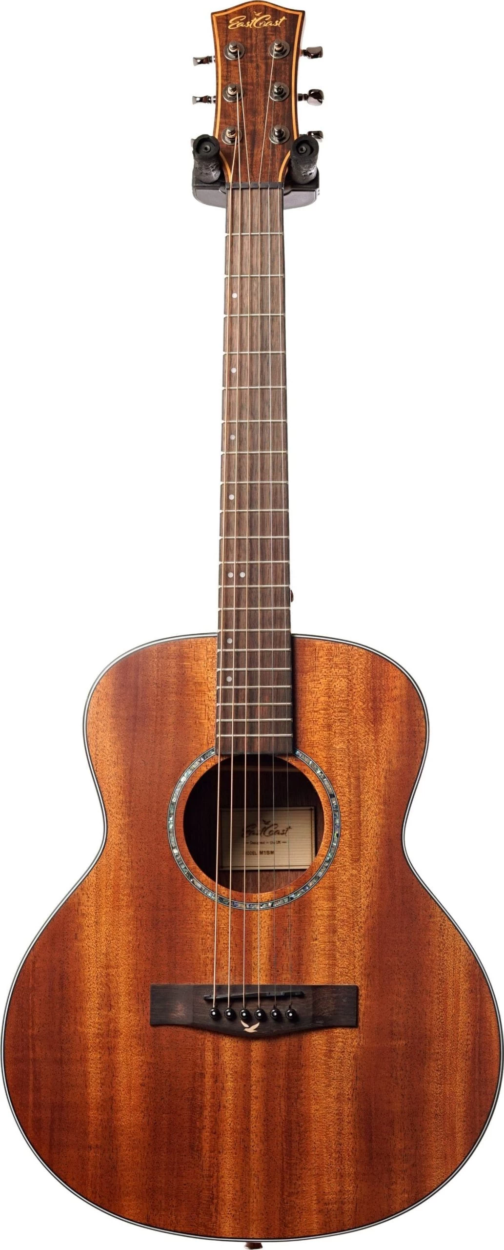 Eastcoast M1SM Solid Top Mini Travel Acoustic Starter Pack Mahogany With Accessories 6 Eastcoast M1SM Solid Top Mini Travel Acoustic Starter Pack Mahogany With Accessories - Image 6
