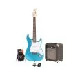 EastCoast ST1 Lake Placid Blue Electric Guitar Starter Pack With 10W Amp & Accessories