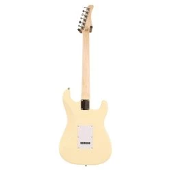 EastCoast ST1 Vintage White Left Hand Electric Guitar Starter Pack With 10W Amp & Accessories -Professional Guitar Store BUN EC ST1 VW LH10 477896 EC ST1 VW LH 3