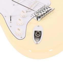 EastCoast ST1 Vintage White Left Hand Electric Guitar Starter Pack With 10W Amp & Accessories -Professional Guitar Store BUN EC ST1 VW LH10 477899 EC ST1 VW LH 6