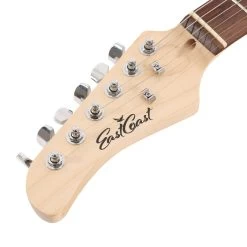 EastCoast ST1 Vintage White Left Hand Electric Guitar Starter Pack With 10W Amp & Accessories -Professional Guitar Store BUN EC ST1 VW LH10 477900 EC ST1 VW LH 7