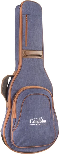 Cordoba Stage Guitar Nylon String In Natural Amber 12 Cordoba Stage Guitar Nylon String In Natural Amber -Professional Guitar Store COR STAGEGUITAR NA Cordoba Stage Nylon String in Natural Amber Bag Front