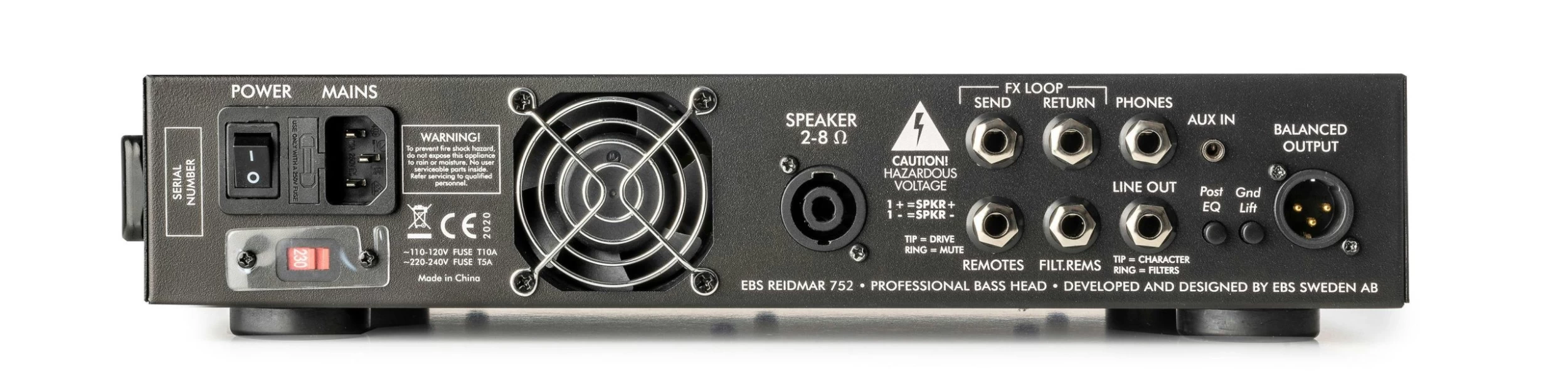 EBS Reidmar 752 Bass Amp Head 4 EBS Reidmar 752 Bass Amp Head - Image 4