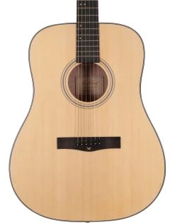 EastCoast D1 Dreadnought Acoustic Guitar In Satin Natural