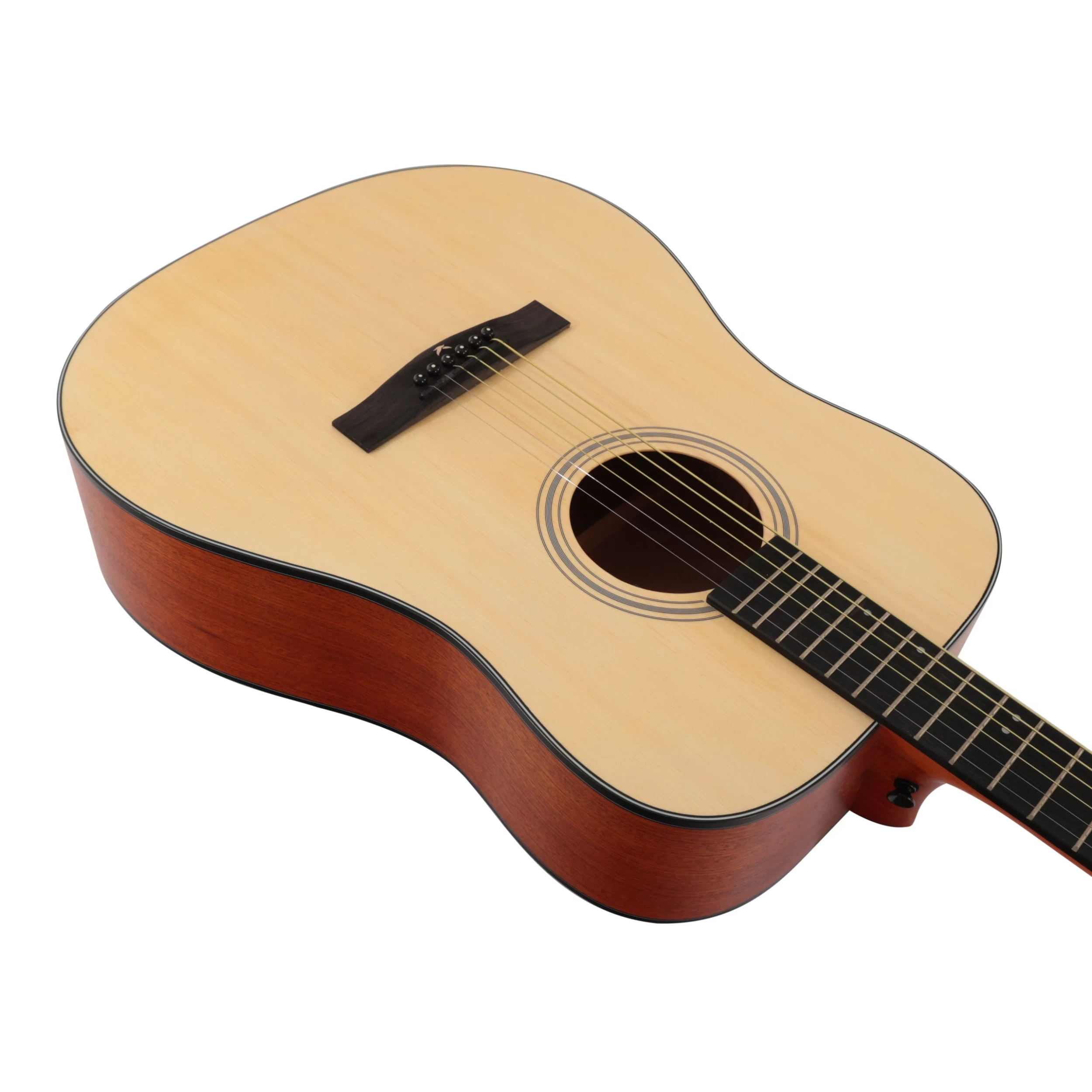 EastCoast D1 Dreadnought Acoustic Guitar In Satin Natural 5 EastCoast D1 Dreadnought Acoustic Guitar In Satin Natural - Image 5
