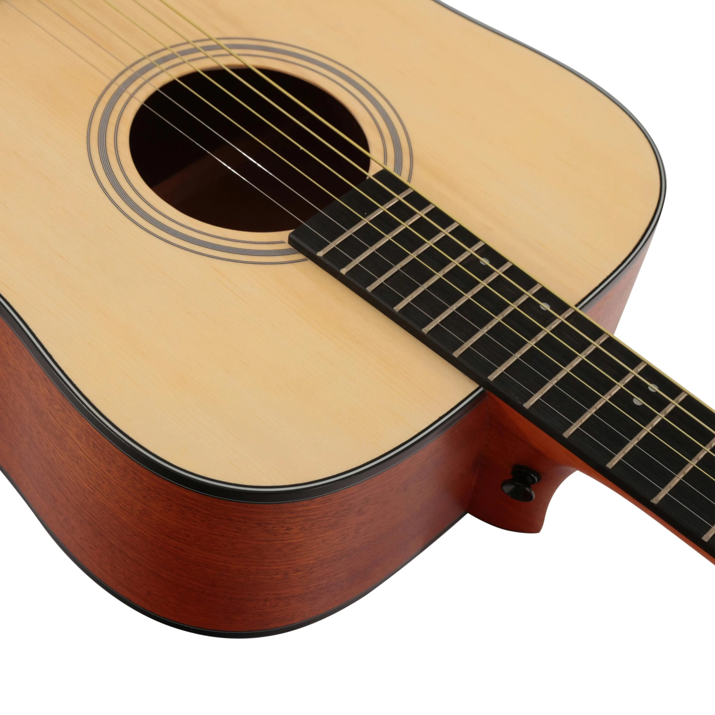 EastCoast D1 Dreadnought Acoustic Guitar In Satin Natural 8 EastCoast D1 Dreadnought Acoustic Guitar In Satin Natural - Image 8