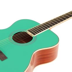 EastCoast G1 Grand Auditorium Acoustic Guitar In Pistachio Green 15 EastCoast G1 Grand Auditorium Acoustic Guitar In Pistachio Green -Professional Guitar Store EC G1 PST EastCoast G1 Grand Auditorium Acoustic Guitar Pistachio Soundhole