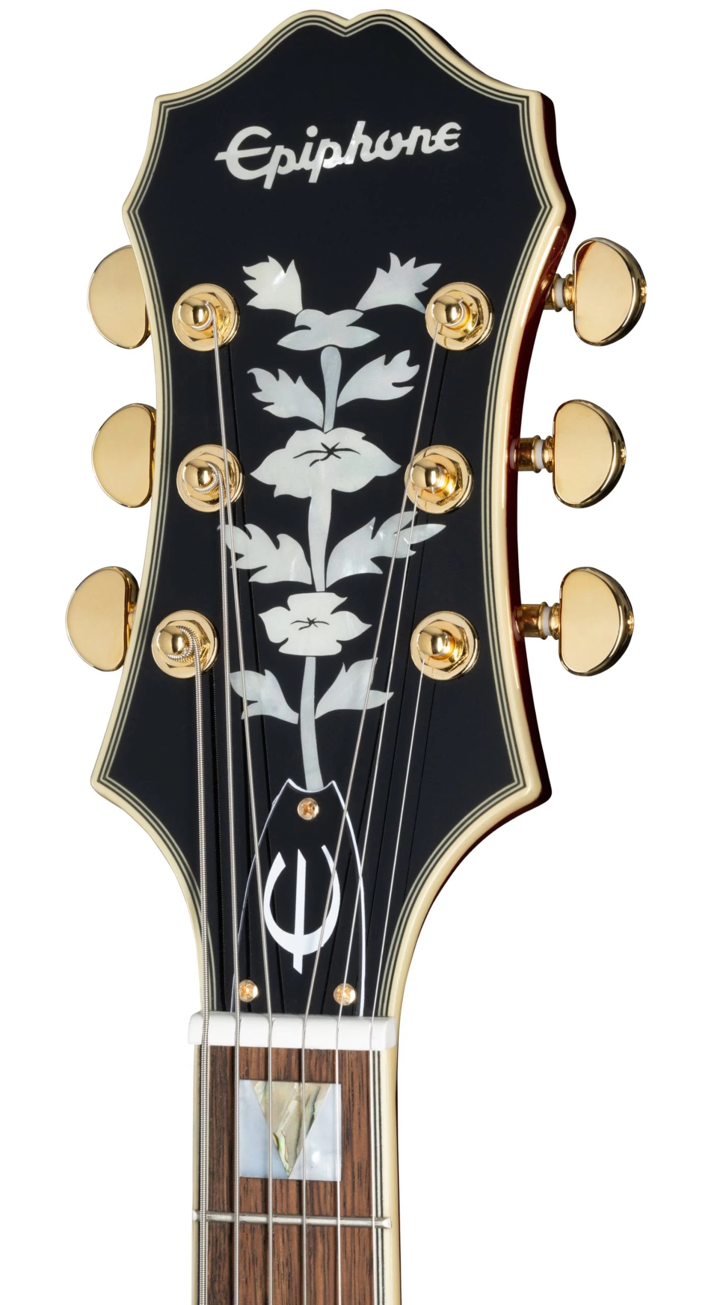 Epiphone Broadway Hollowbody Electric Guitar In Wine Red 7 Epiphone Broadway Hollowbody Electric Guitar In Wine Red - Image 7