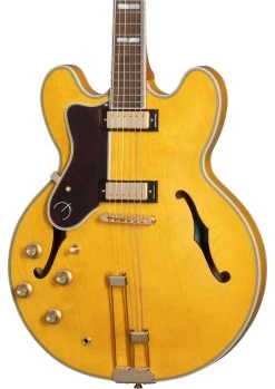 Epiphone Sheraton Semi-Hollow Left-Handed Electric Guitar In Natural
