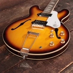 Epiphone USA Collection Casino Hollow Electric Guitar In Vintage Sunburst -Professional Guitar Store ESECA00VBNH12B209630095 209630095 7