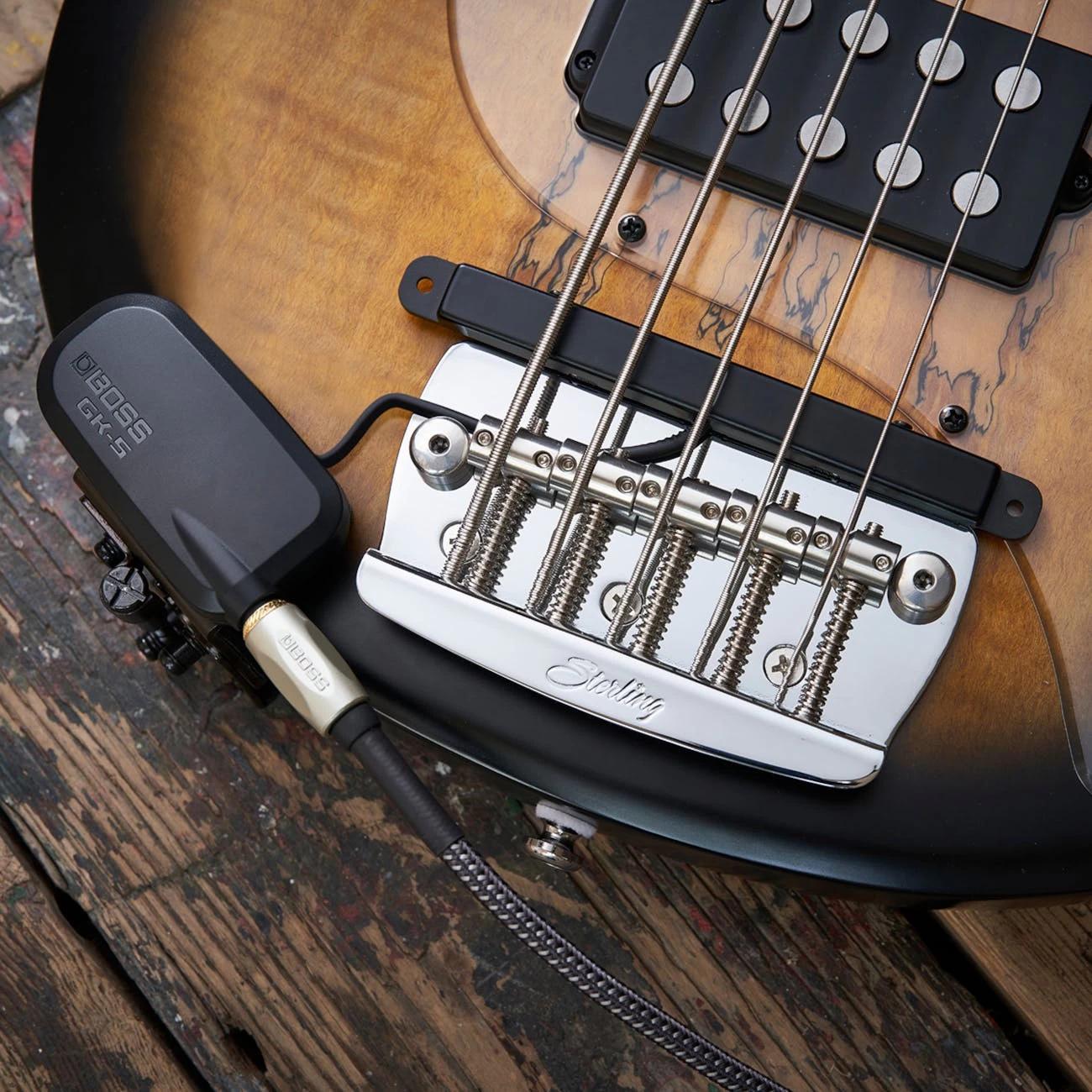 Boss GK-5B Electric Bass Guitar Divided Pickup 3 Boss GK-5B Electric Bass Guitar Divided Pickup - Image 3