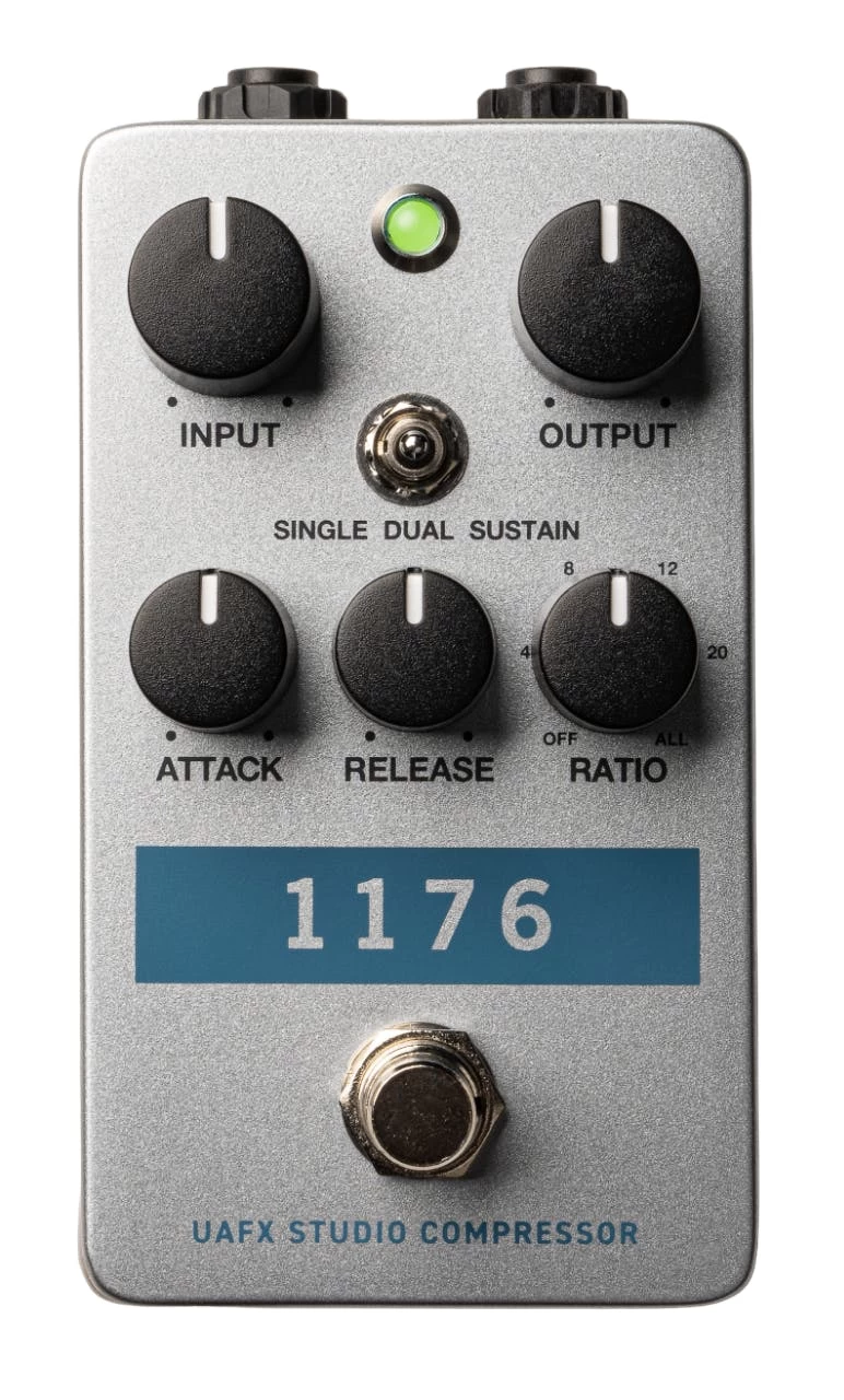 Universal Audio UAFX 1176 Compressor Pedal 1 Universal Audio UAFX 1176 Compressor Pedal
